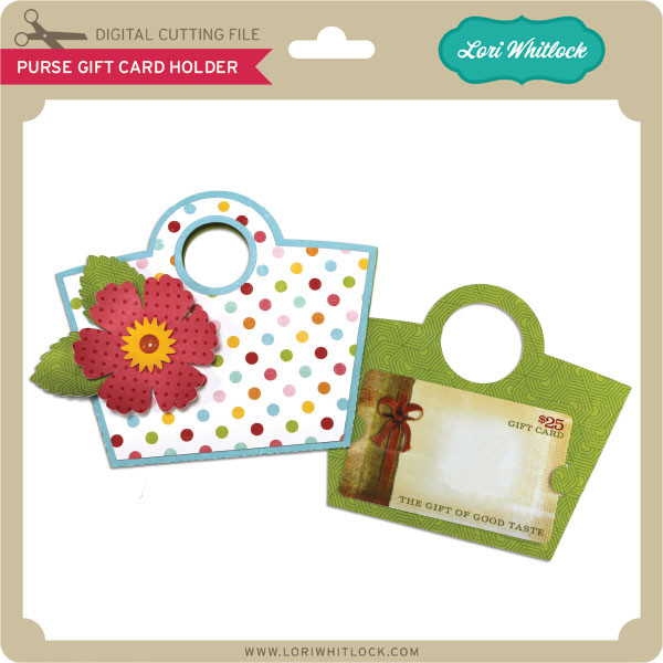 Purse Lip Balm Holder Lori Whitlock's SVG Shop