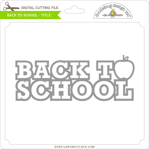 Twist Pop Card Back To School Lori Whitlock's SVG Shop