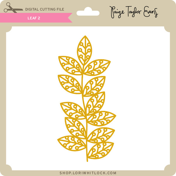 Leaf Frame - Lori Whitlock's SVG Shop