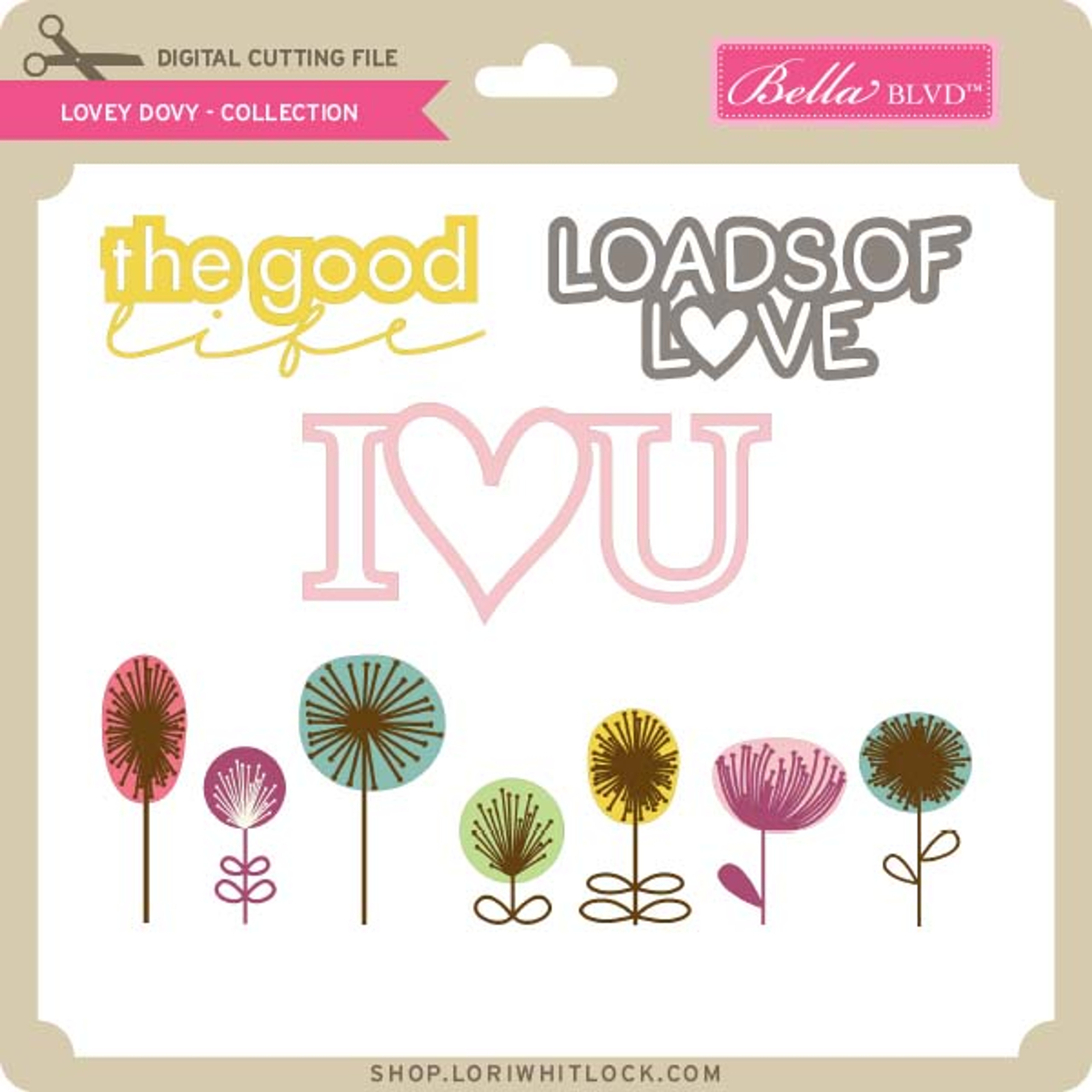 Lovey Dovey Collection Lori Whitlock's SVG Shop