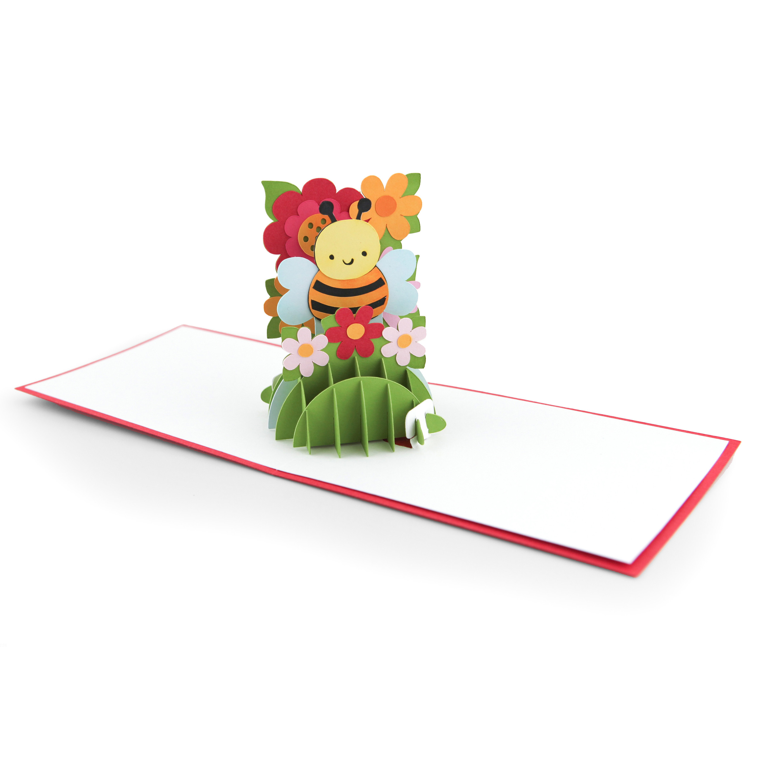A2 Sliceform Pop Up Card Spring Bundle - Lori Whitlock's SVG Shop