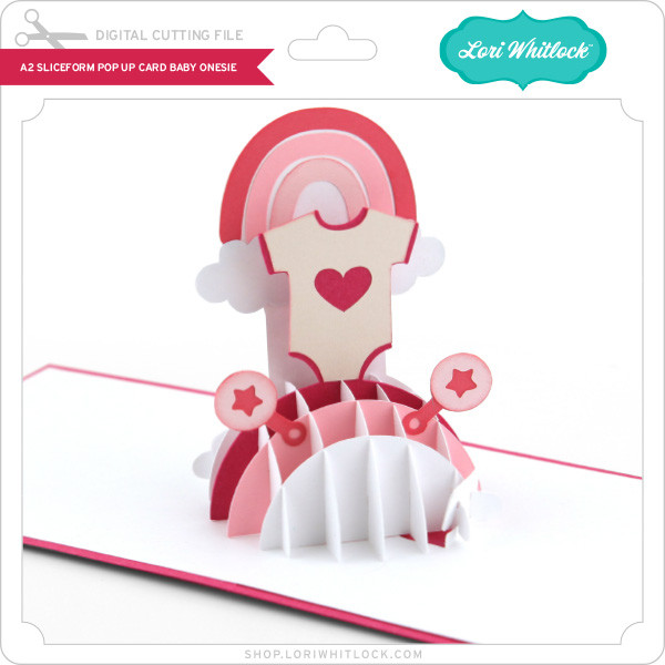 Baby Onesie Laundry Card Lori Whitlock's SVG Shop