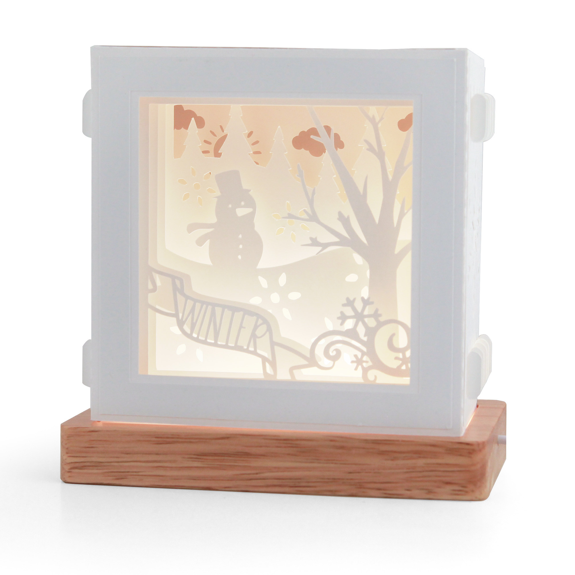 Lighted Shadowbox Seasons Bundle - Lori Whitlock's SVG Shop