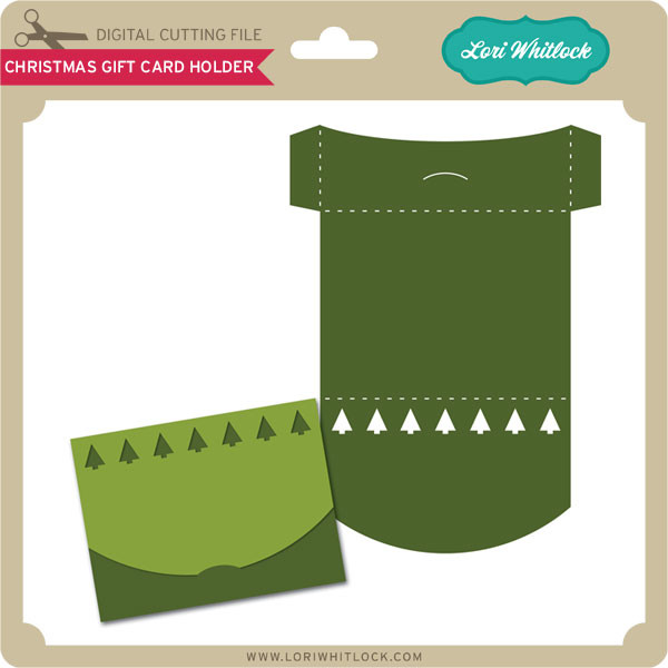 3D Red Toolbox Gift Card Holder Lori Whitlock's SVG Shop