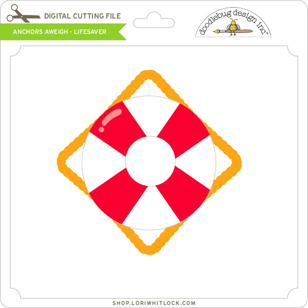 Anchors Aweigh Dolphin Lori Whitlock's SVG Shop