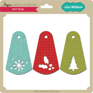 Gift Tags - Lori Whitlock's SVG Shop