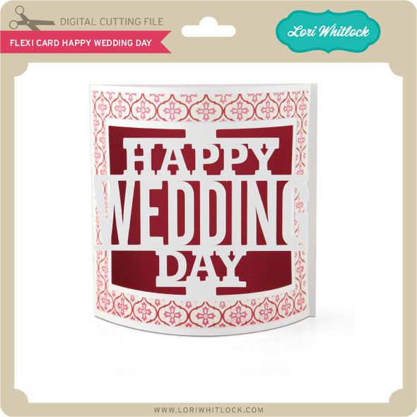 Flexi Card Happy Wedding Day