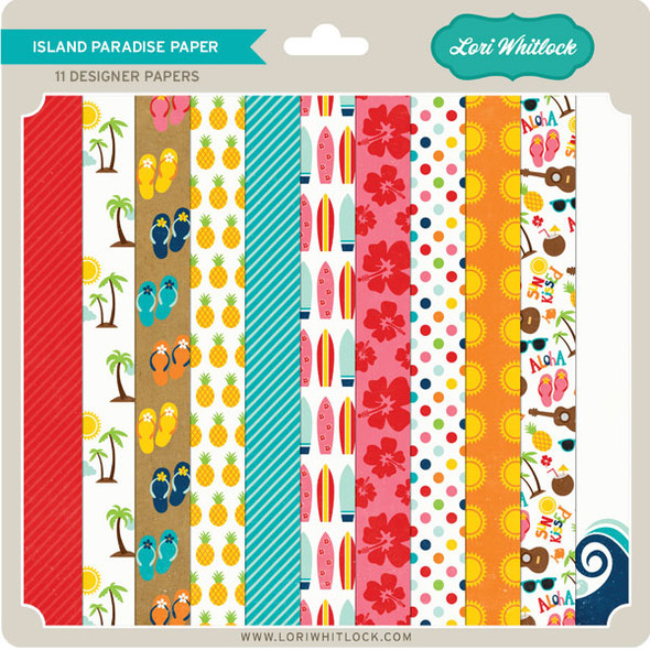 Pattern Fill Set Island Paradise