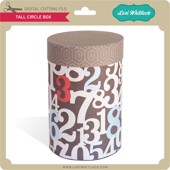 Tall Circle Box