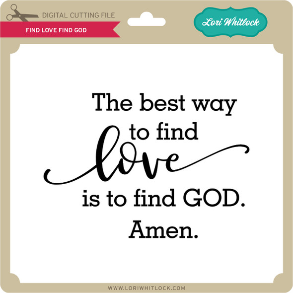 Find Love Find God
