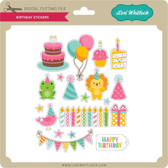 Birthday Stickers