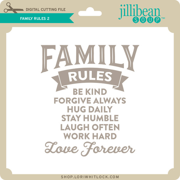 Family Rules 2