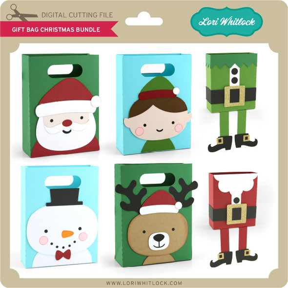 Gift Card Holder Tag Christmas Bundle