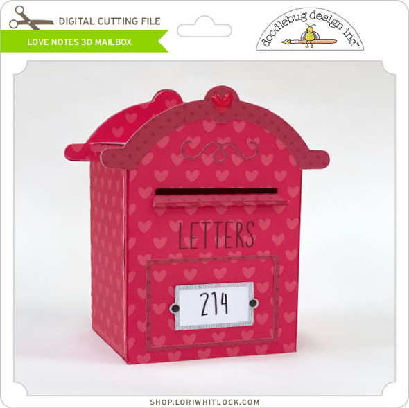 Love Notes 3D Mailbox