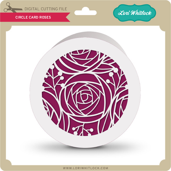 Circle Card Roses