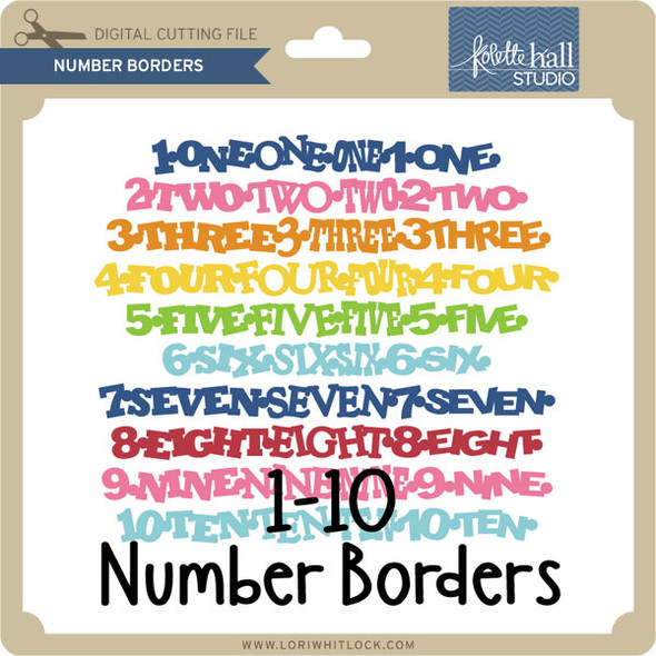 Number Borders