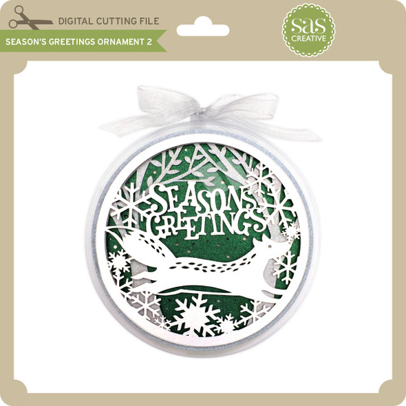 Season's Greetings Ornament 2