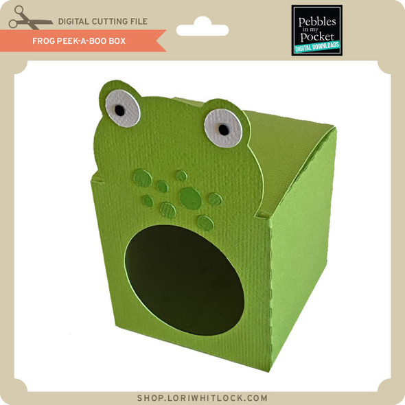 Frog Peek-A-Boo Box