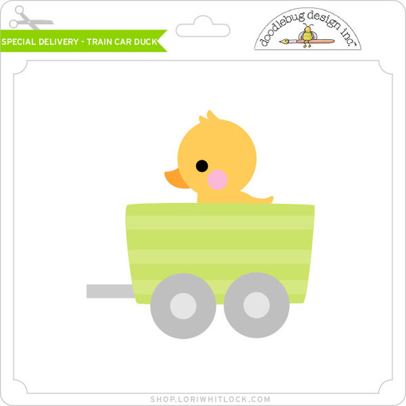Special Delivery - Train Car Duck