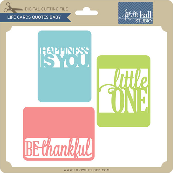 Life Cards Quotes Baby