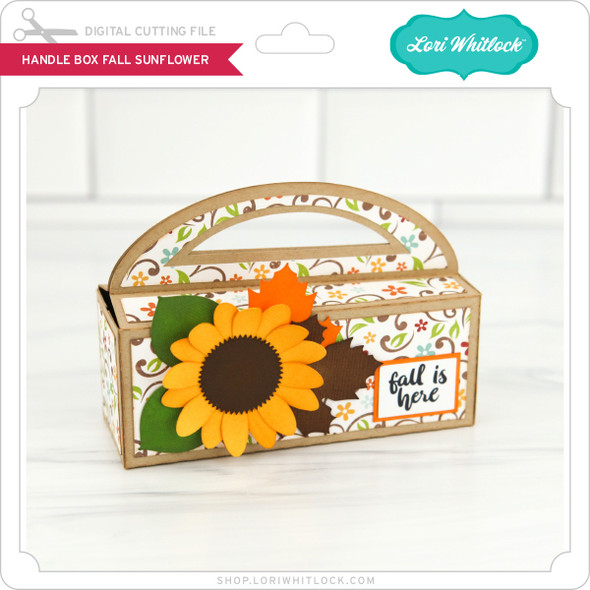 Handle Box Fall Sunflower