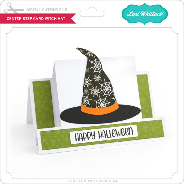 Center Step Card Witch Hat