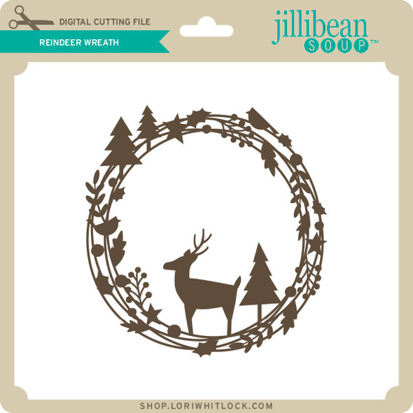 Reindeer Wreath