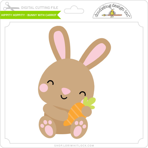 Hippity Hoppity - Bunny with Carrot