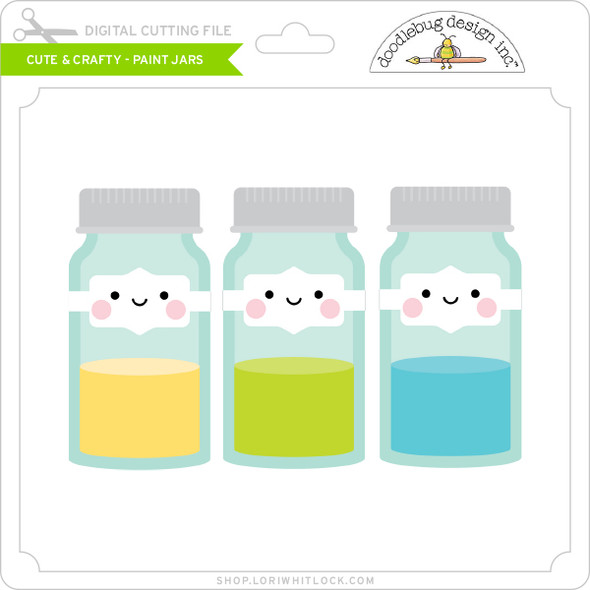 Cute & Crafty - Paint Jars