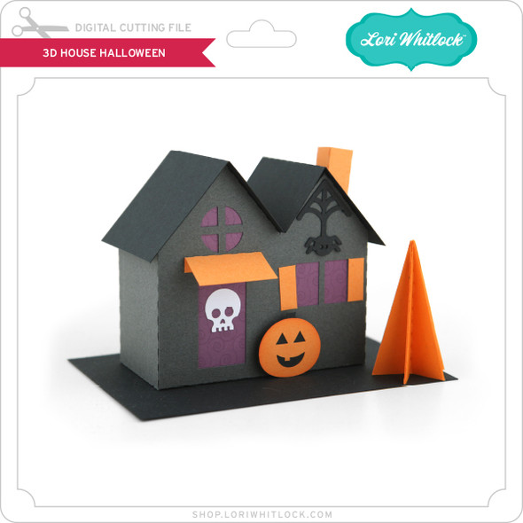 3D House Halloween