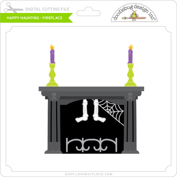 Happy Haunting - Fireplace