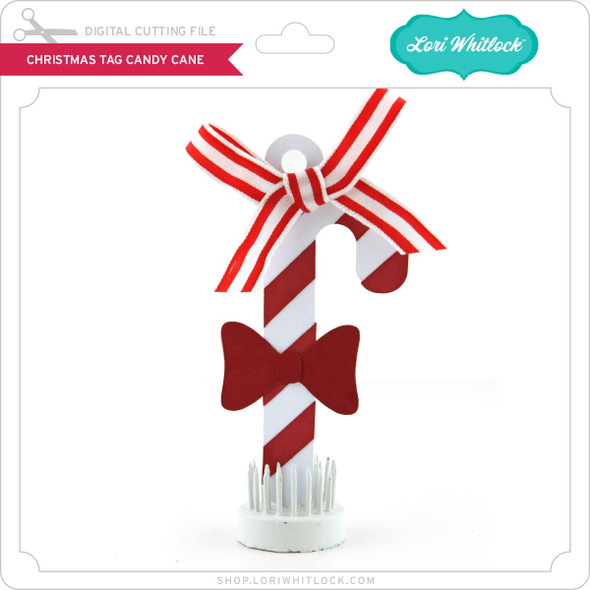 Christmas Tag Candy Cane