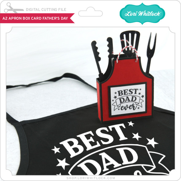 A2 Apron Box Card Father's Day