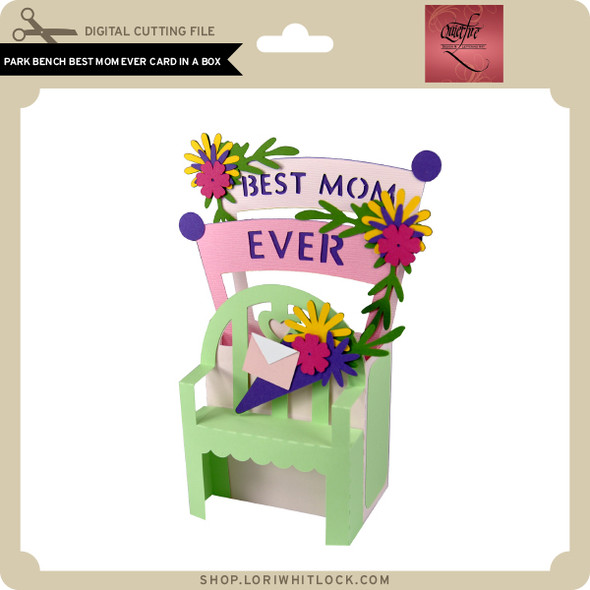 Park Bench Best Mom Ever Card in a Box