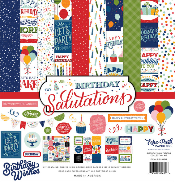 Birthday Salutations Collection Kit