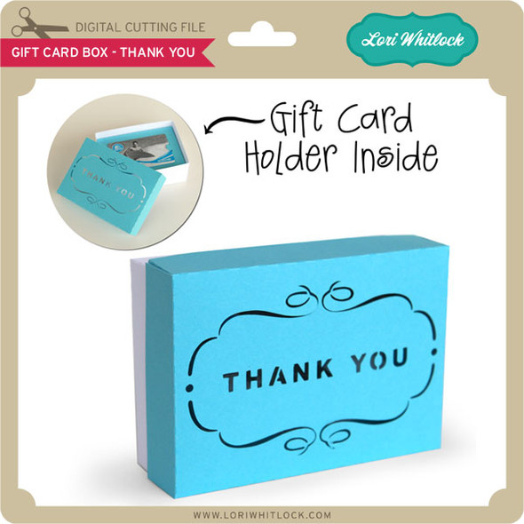 Gift Card Box - Thank You