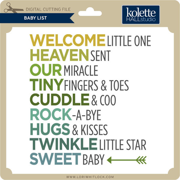 Baby List 2