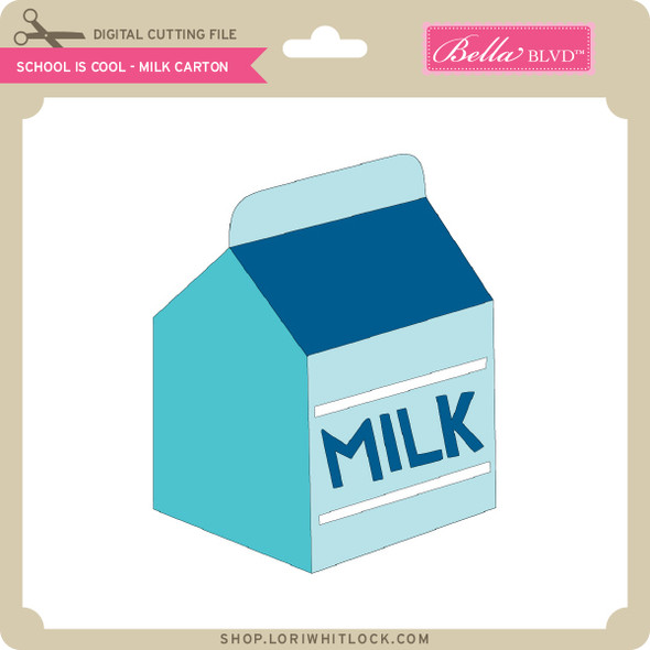 School is Cool - Milk Carton