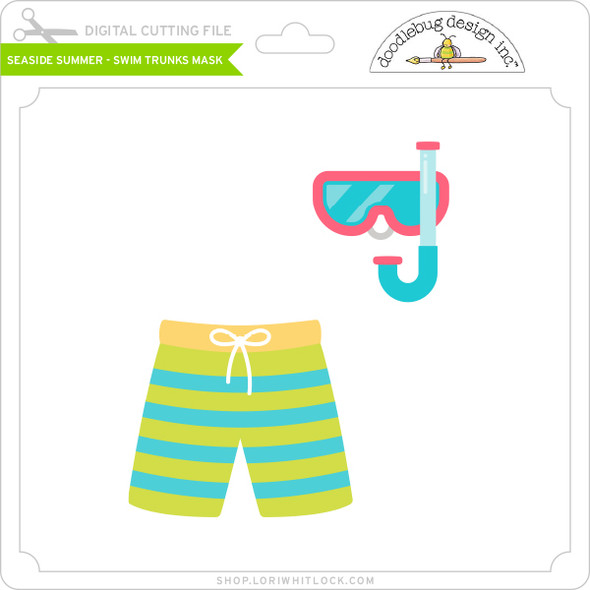 Seaside Summer - Swim Trunks Mask