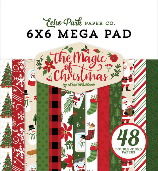 The Magic of Christmas Cardmakers 6x6 Mega Pad