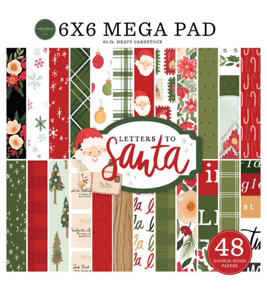 Letters To Santa Cardmakers 6x6 Mega Pad