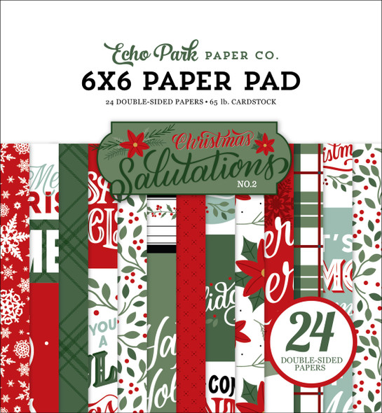 CSA289023 - Christmas Salutations No. 2 6x6 Paper Pad