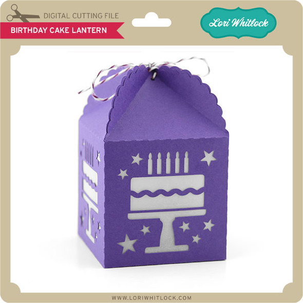 Birthday Cake Lantern