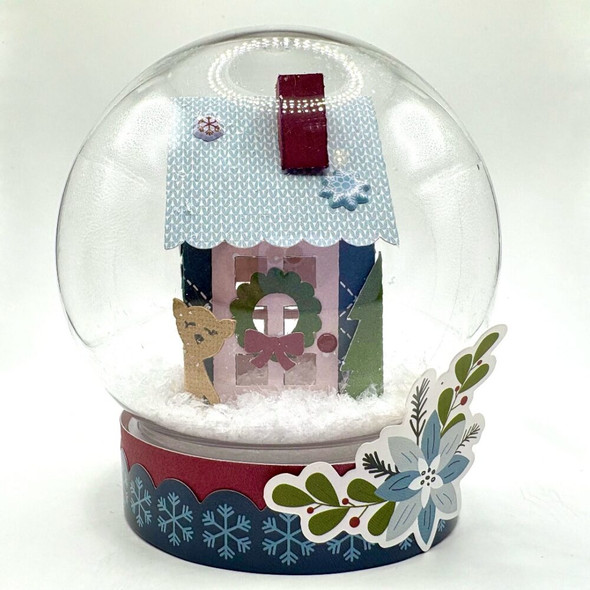 Miniature Christmas House For Snowglobe