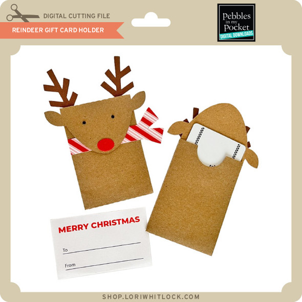 Reindeer Gift Card Holder