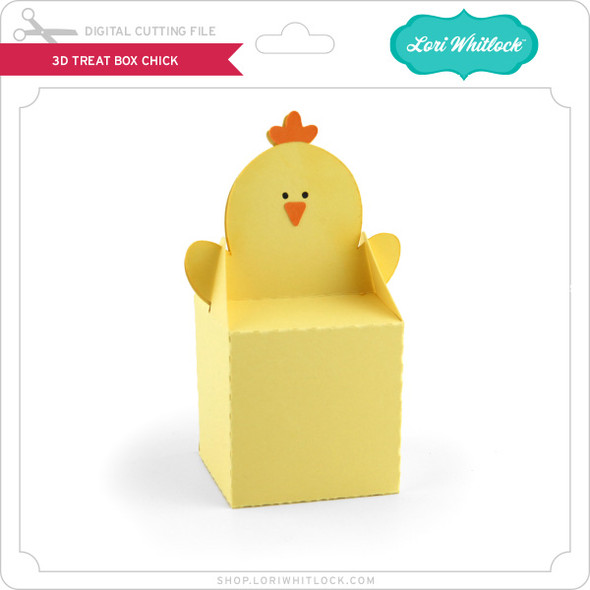 3D Treat Box Chick