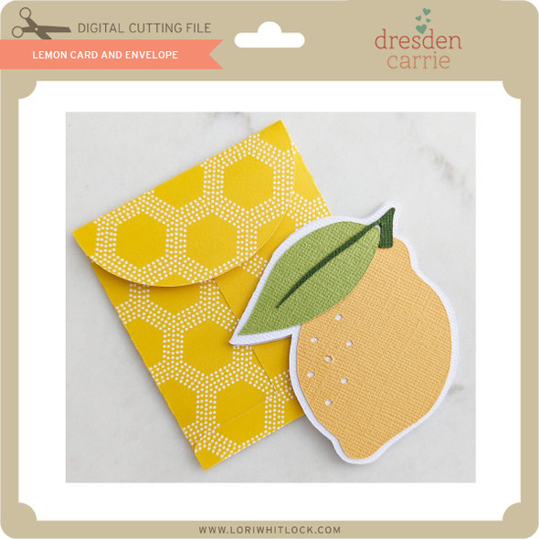 Lemon Card And Envelope