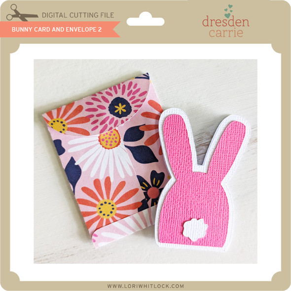 Bunny Card And Envelope 2
