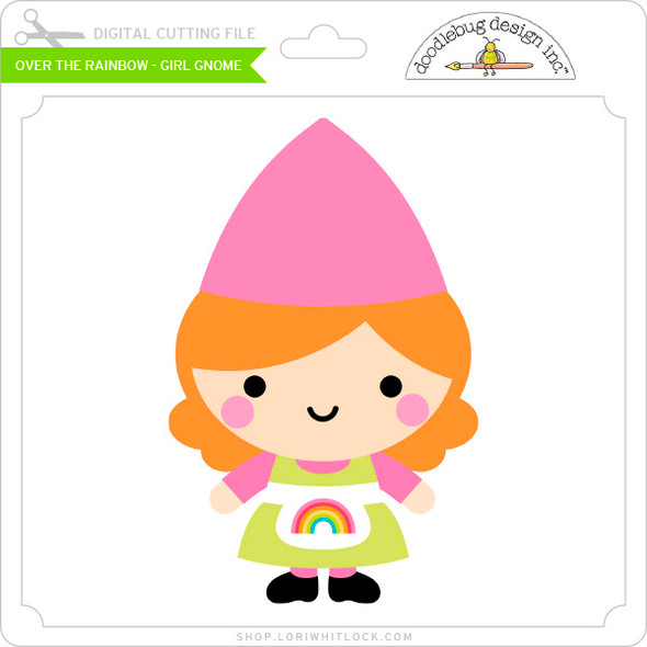 Over The Rainbow - Girl Gnome