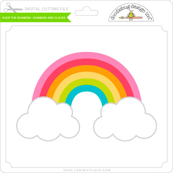 Over The Rainbow - Rainbow and Clouds